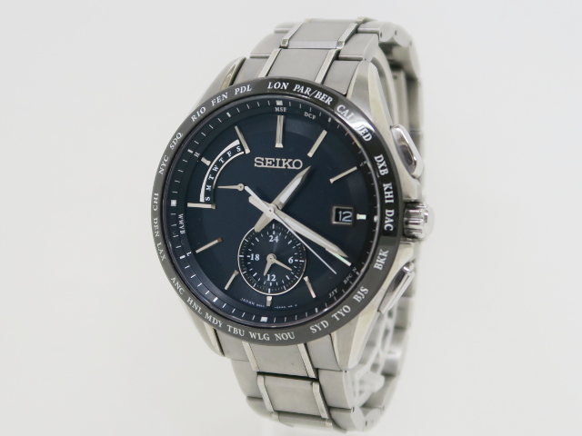 セイコー ブライツ フライトエキスパート デュアルタイム SAGA233の