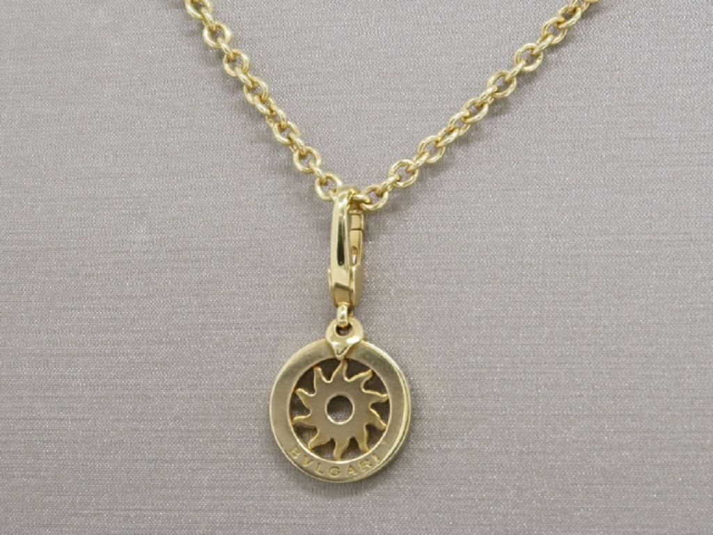 ブルガリ トンドサンチャーム・ネックレス YG750の買取実績｜福島県