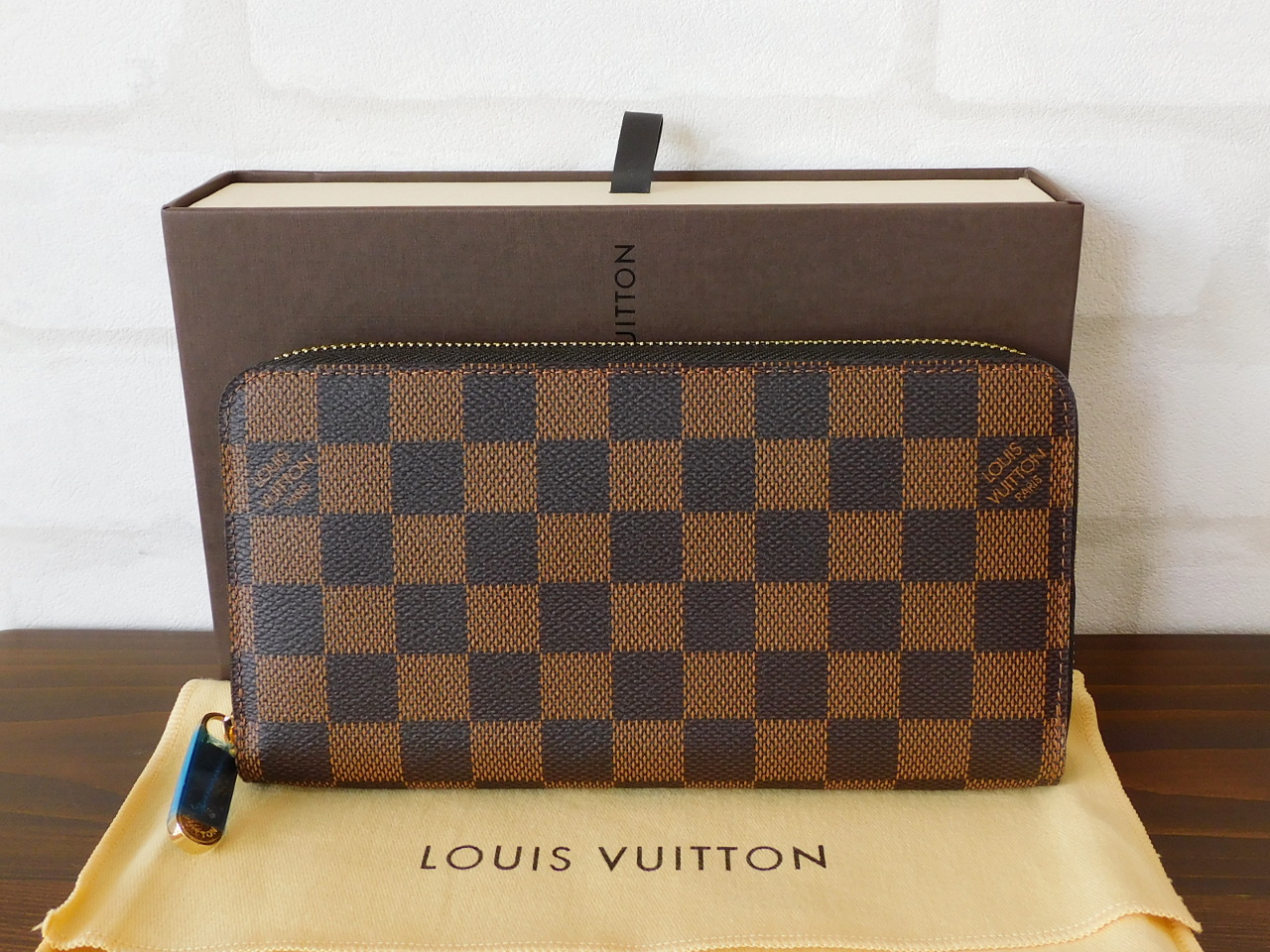 ルイヴィトン ダミエ ジッピーウォレットを売るなら｜福島・郡山 Tamaki