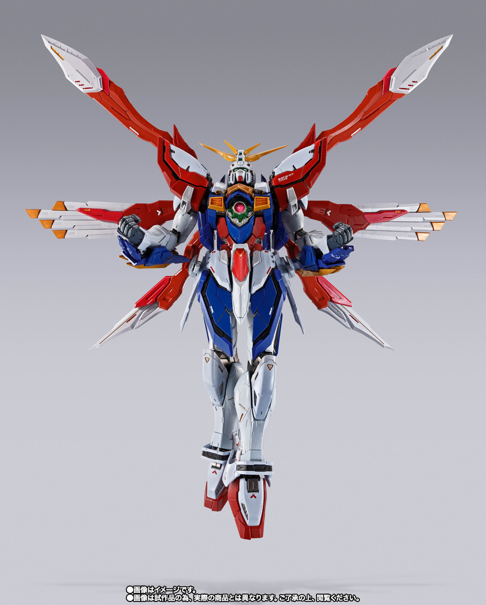 METAL BUILD 【抽選販売】ゴッドガンダム＆ゴッドガンダム弐（セカンド