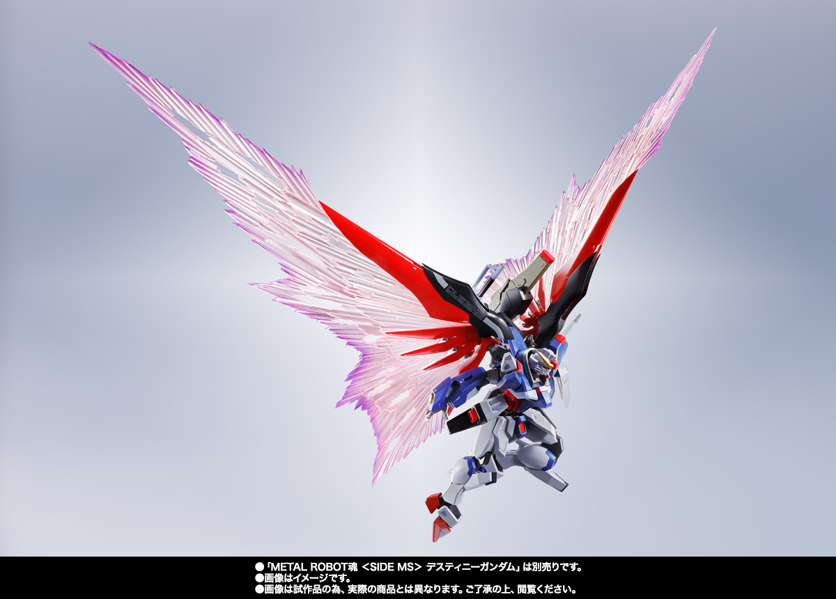 METAL ROBOT魂 ＜SIDE MS＞ デスティニーガンダム専用光の翼