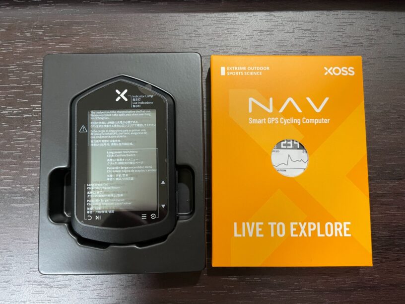 初心者におすすめのサイコン】XOSS NAV徹底レビュー！ - Tamata2 Blog