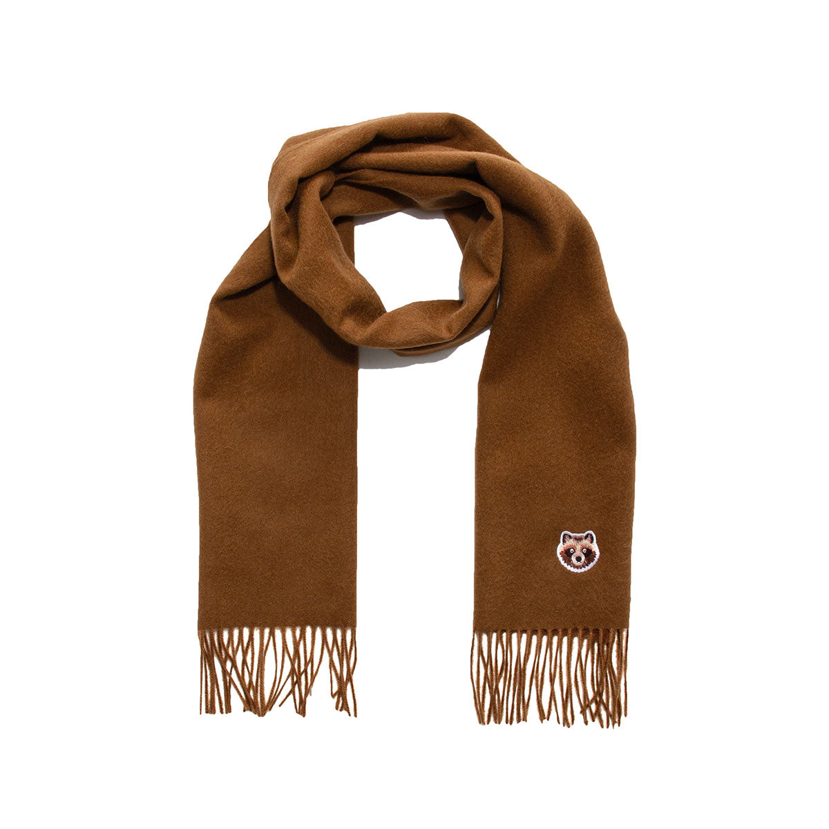 Wappen Wool Scarf (マフラー) - Brown – TANUKI STUDIO