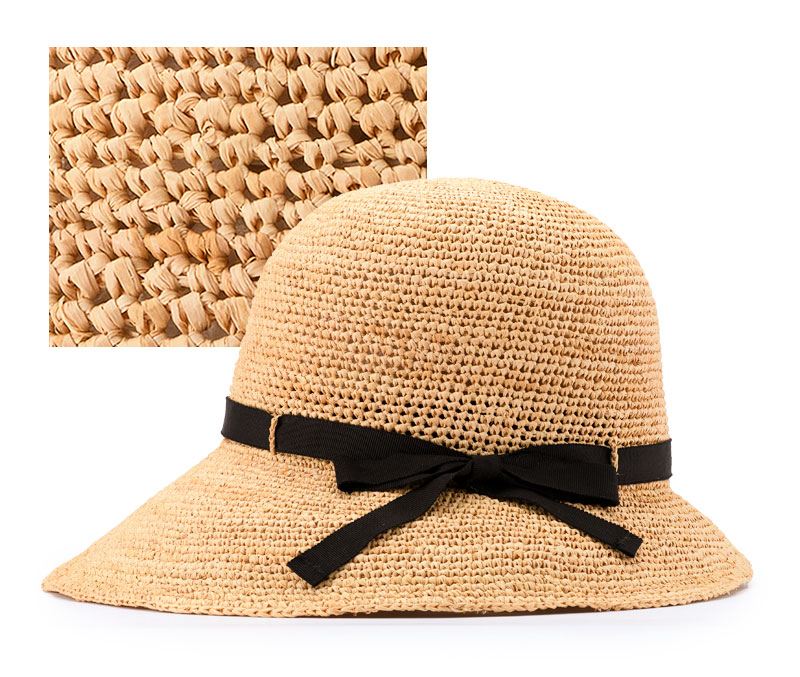 田中帽子店Chloe2（クロエ2）ラフィア 女優帽 婦人用帽子 田中帽子店：公式