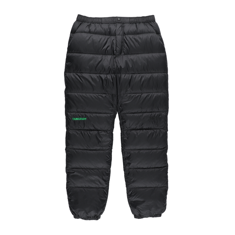 MARMOT × TANGRAM DOWN PANTS BLACK TGA-MP90