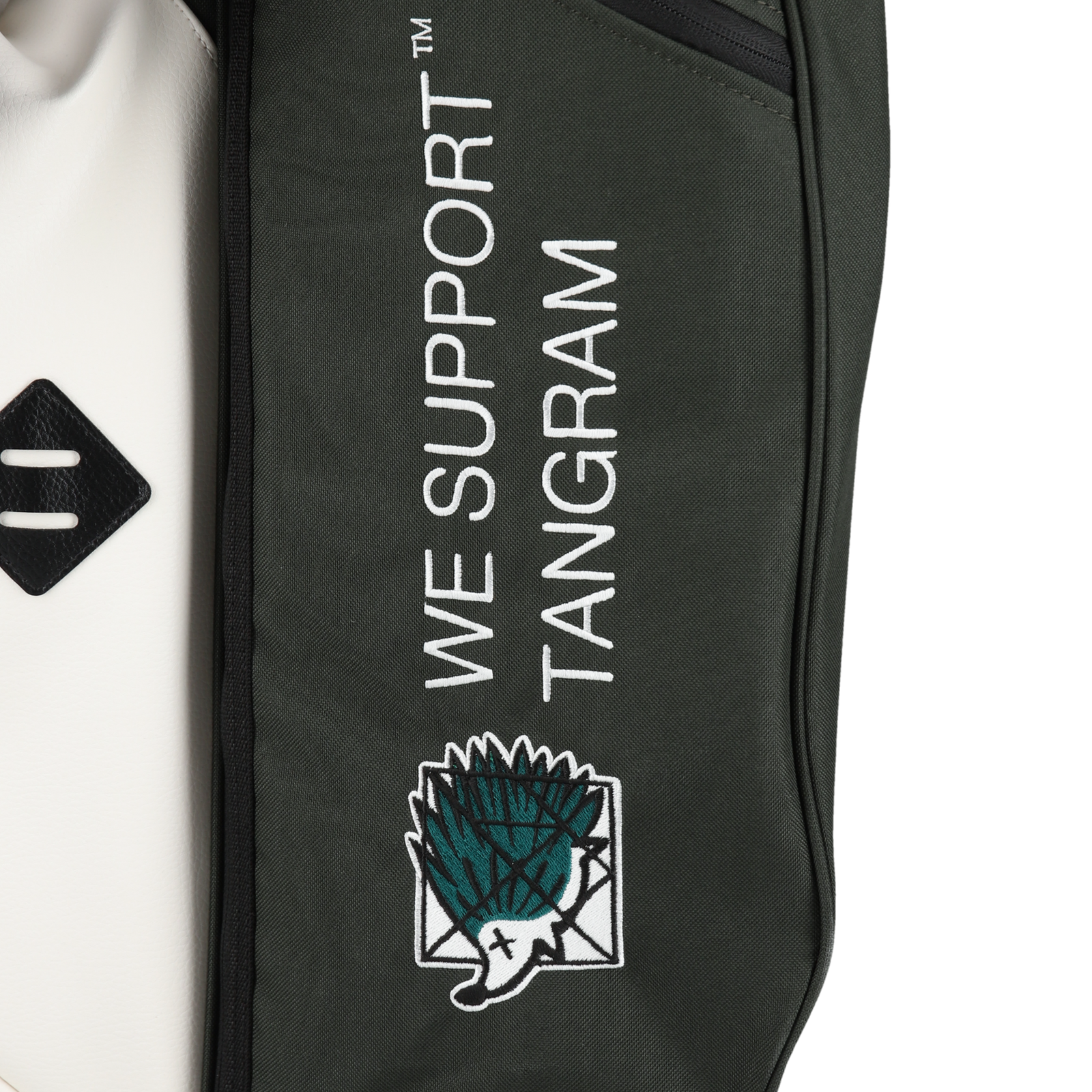 CLUBHAUS ×JONES × TANGRAM CREW CADDY BAG 3 DARK OLIVE TGA-G43