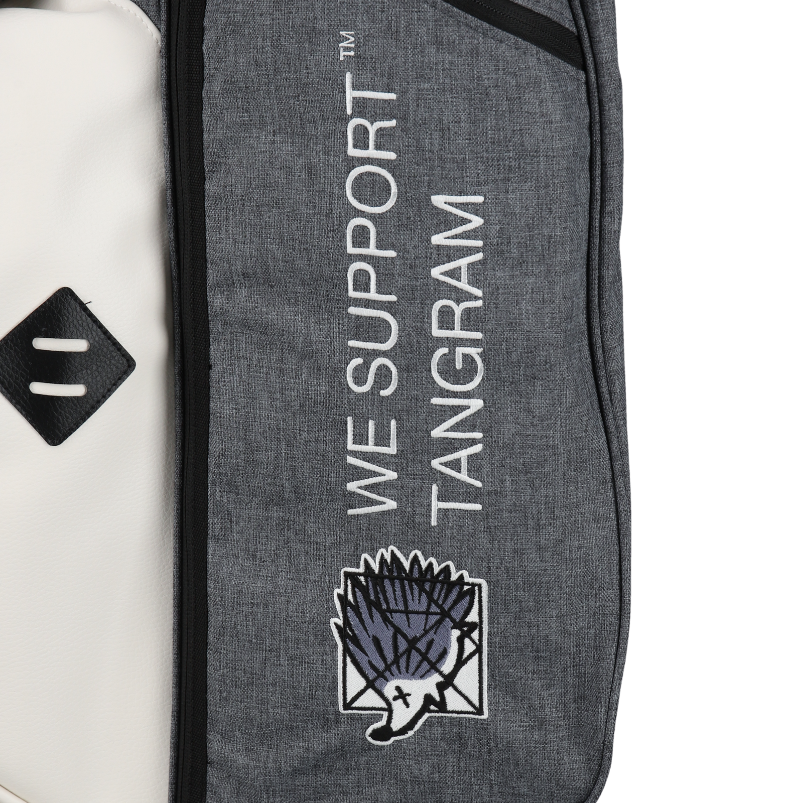 CLUBHAUS ×JONES × TANGRAM CREW CADDY BAG 3 HEATHER CHARCOAL TGA-G43