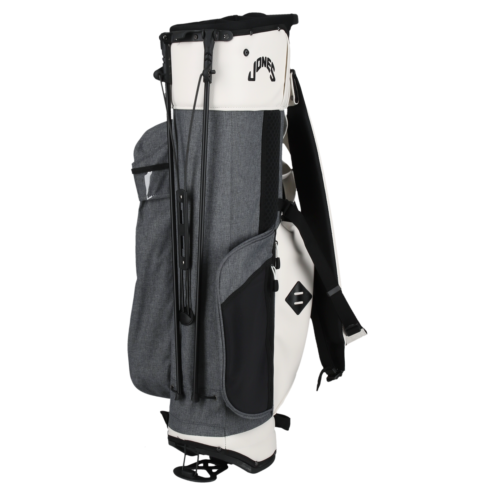 CLUBHAUS ×JONES × TANGRAM CREW CADDY BAG 3 HEATHER CHARCOAL TGA-G43