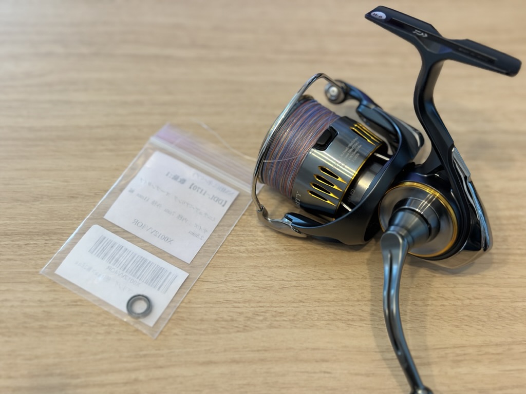 ダイワの「23エアリティ」にベアリングを追加・交換してみた。 | たにせん