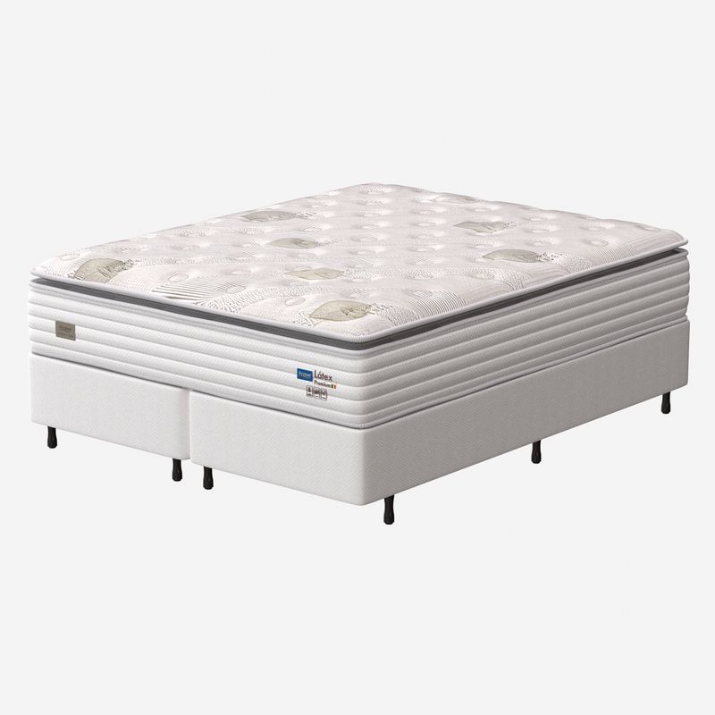 Conjunto Box King Mola Ensacada Probel Bari (193x203x58cm