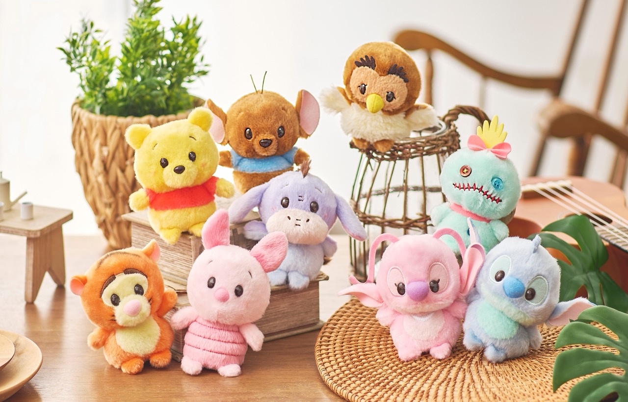 ディズニーストア」ぬいぐるみシリーズ「うるぽちゃちゃん」に新しい