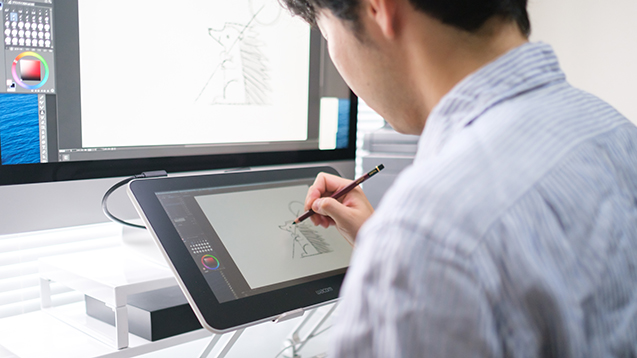 イラストレーターのサタケシュンスケさんに使っていただきました