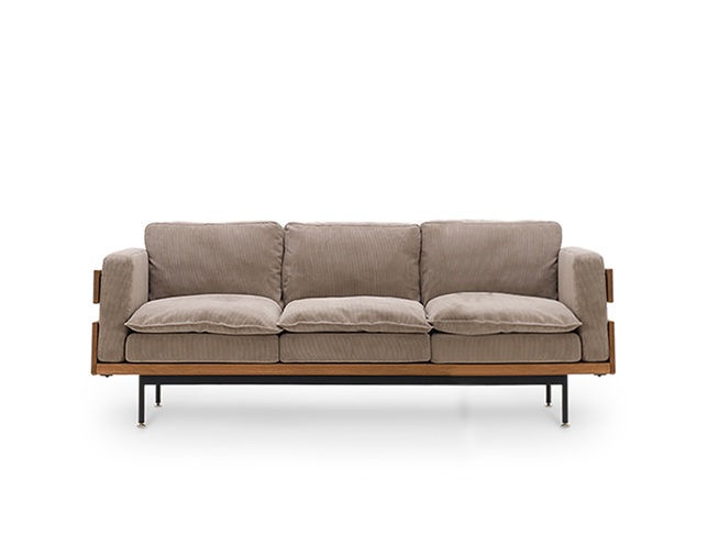 FOB SOFA / BOX TOP WIDE 3P(フォブソファ / ボックスタイプ)[タブルーム]