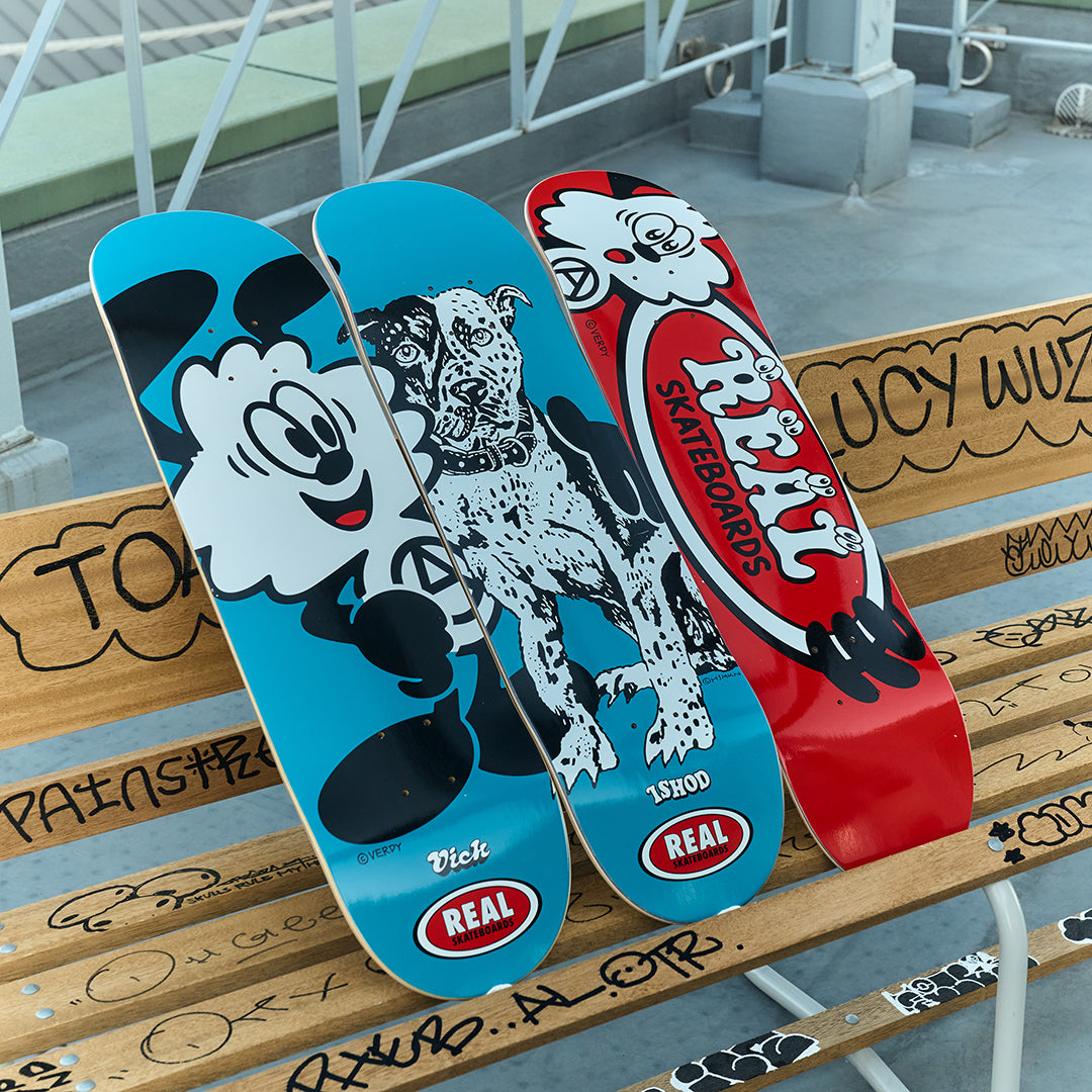 REAL SKATEBOARDS（リアル スケートボード）| REAL SKATEBOARDS X