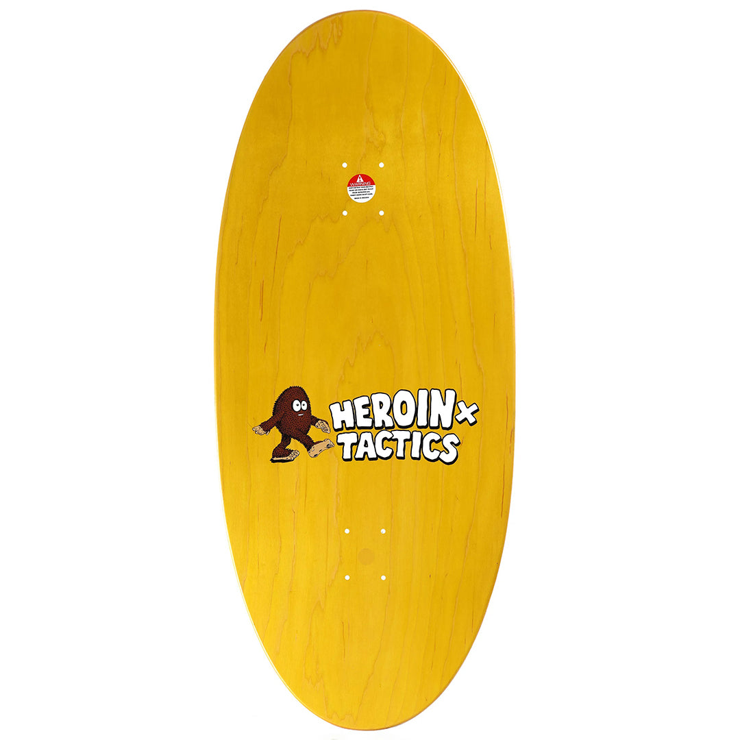 HEROIN SKATEBOARDS | HEROIN X TACTICS EGGFOOT SYMMETRICAL EGGZILLA