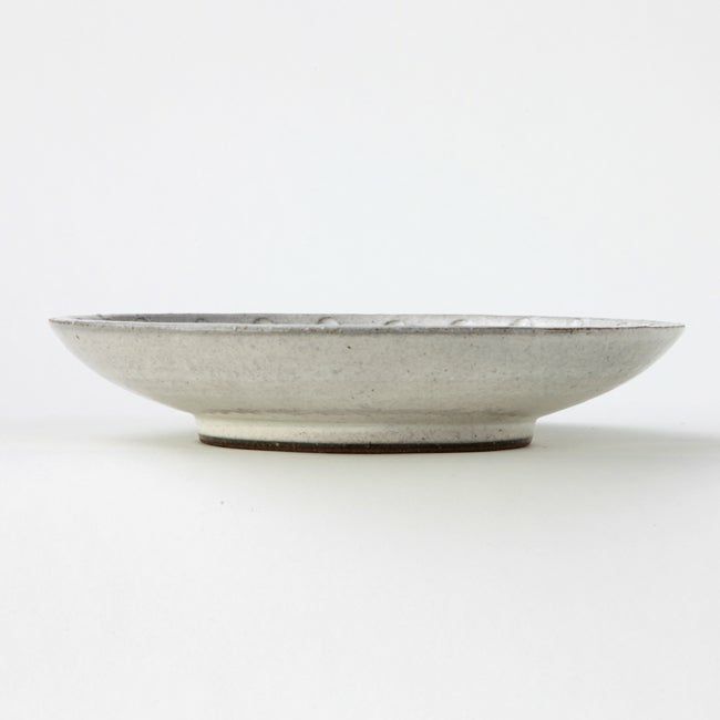 粉引彫文（こひきほりもん） 粉引彫文 中皿〈2枚〉 美濃焼 |皿や鉢など