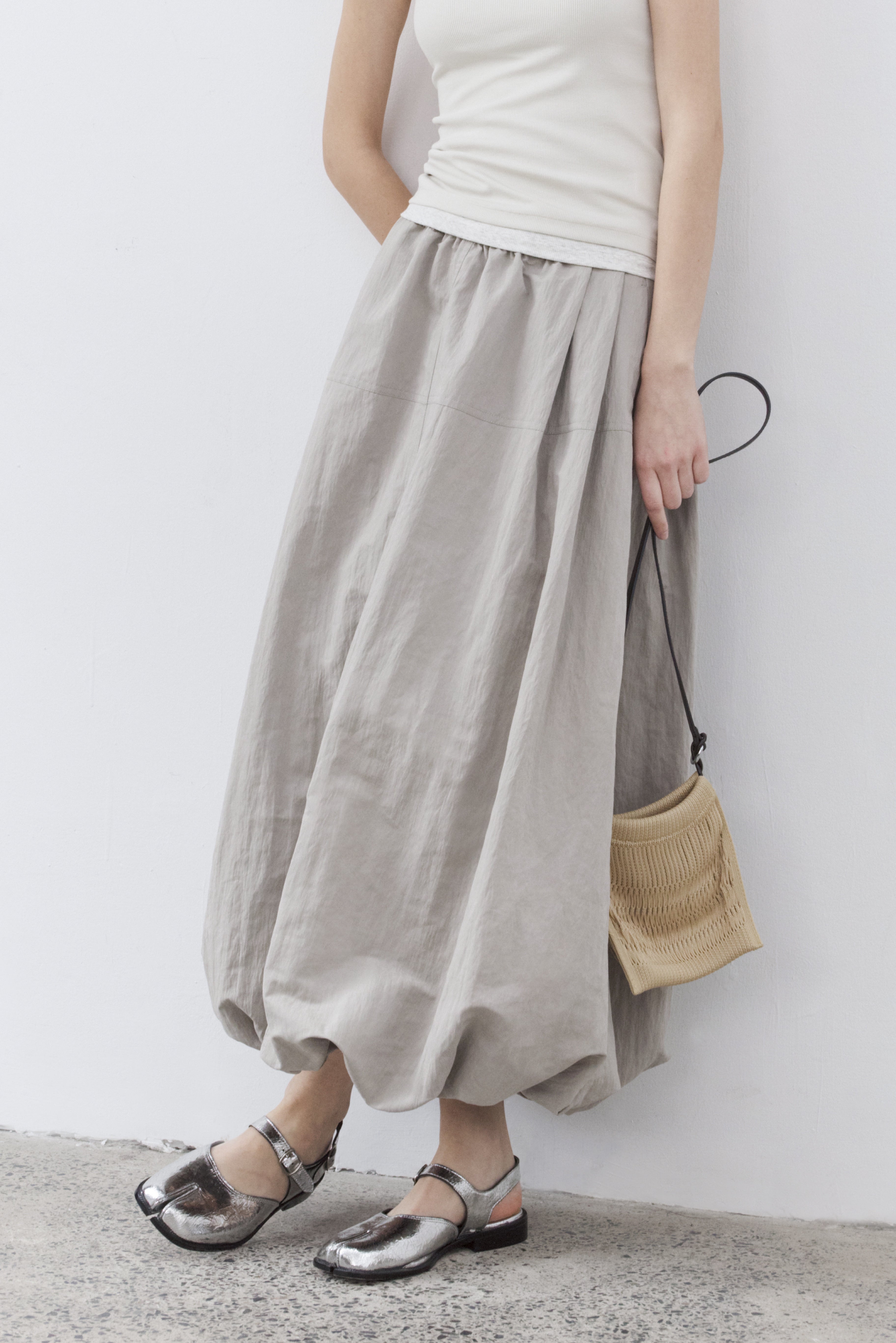 スカート Random-Tiered Balloon Skirt Random-Tiered Balloon Skirt