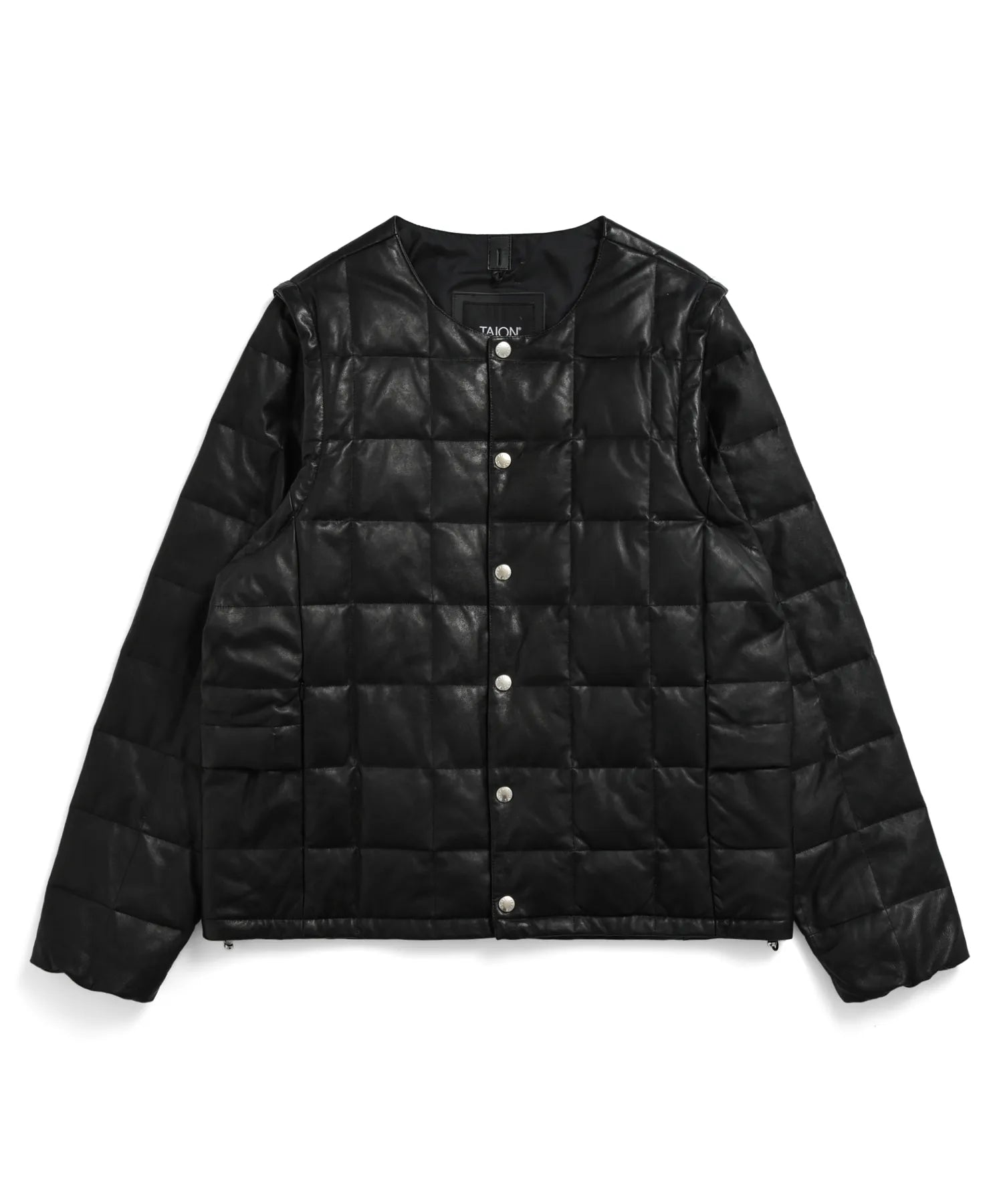 POP UP限定商品】【MENS】クルーネック インナーダウンセット（レザー