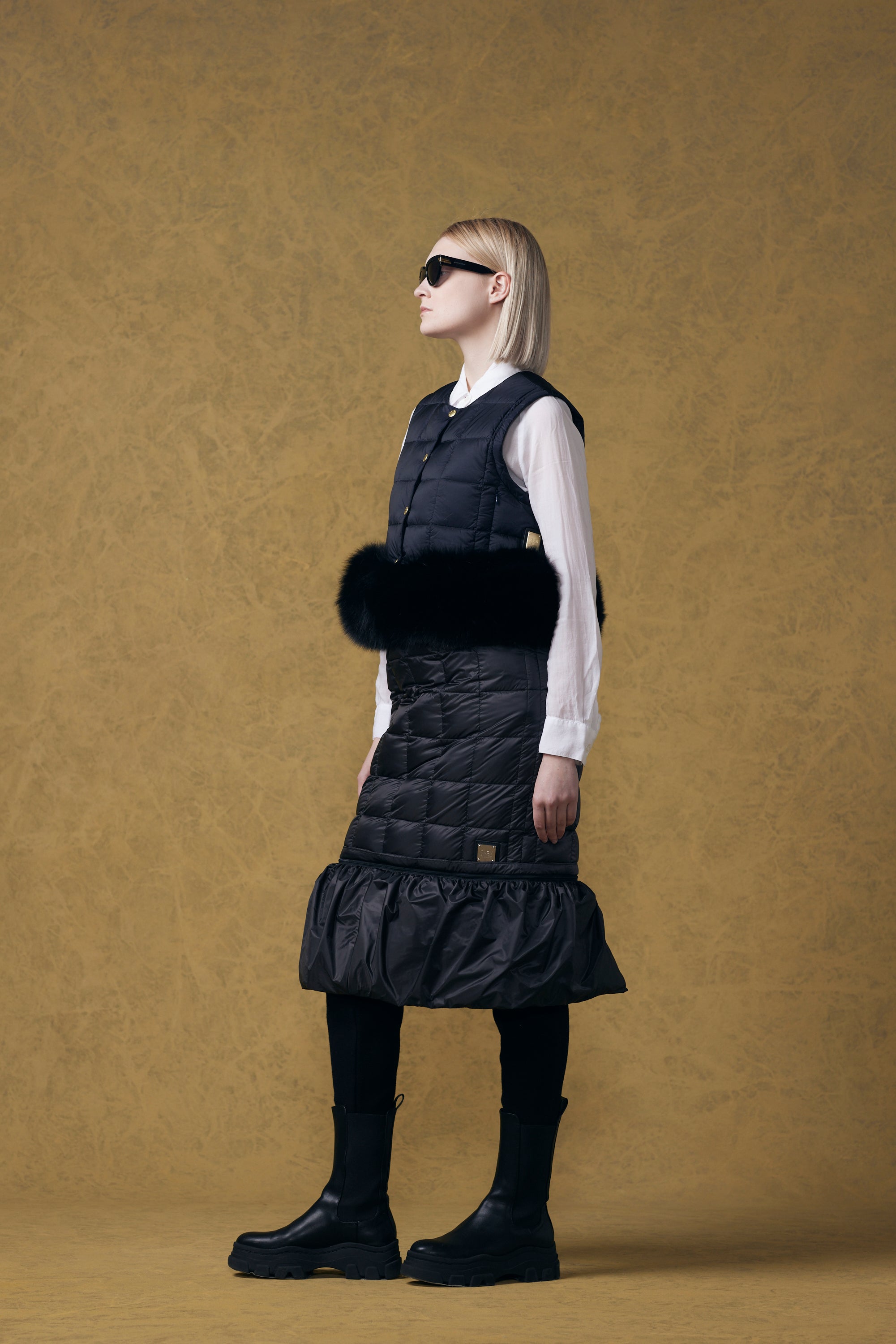 POP UP限定商品】【WOMEN】”クルーネックボレロ”インナーダウンセット