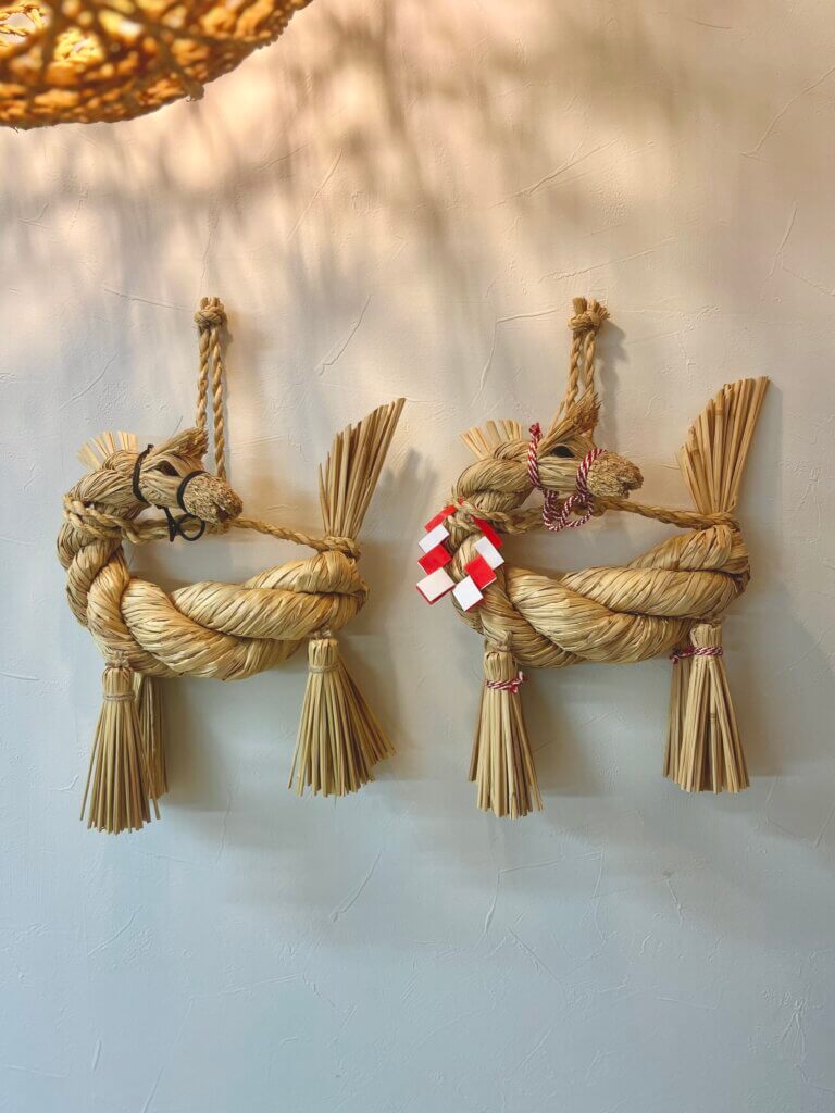 干支しめ縄 「福午」「春午」初お披露目 - 【公式】わら細工たくぼ