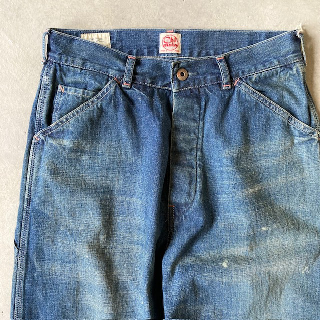 Chimala 11oz WORKER'S NEP SELVEDGE DENIM PAINTER PANTS