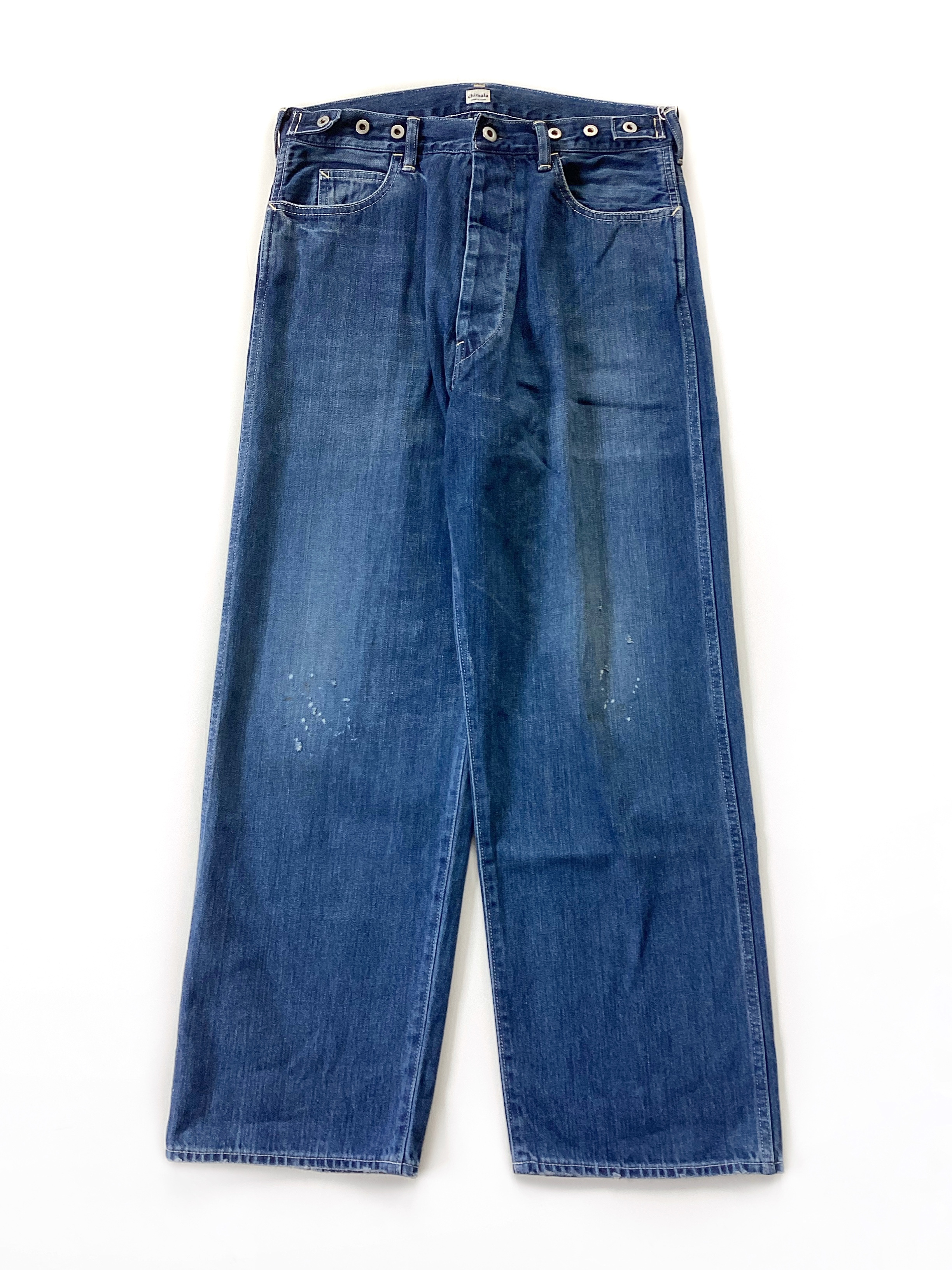 Re-STANDARD Lady's Chimala 12oz W WIDTH DENIM WAIST ADJUST DENIM PANTS