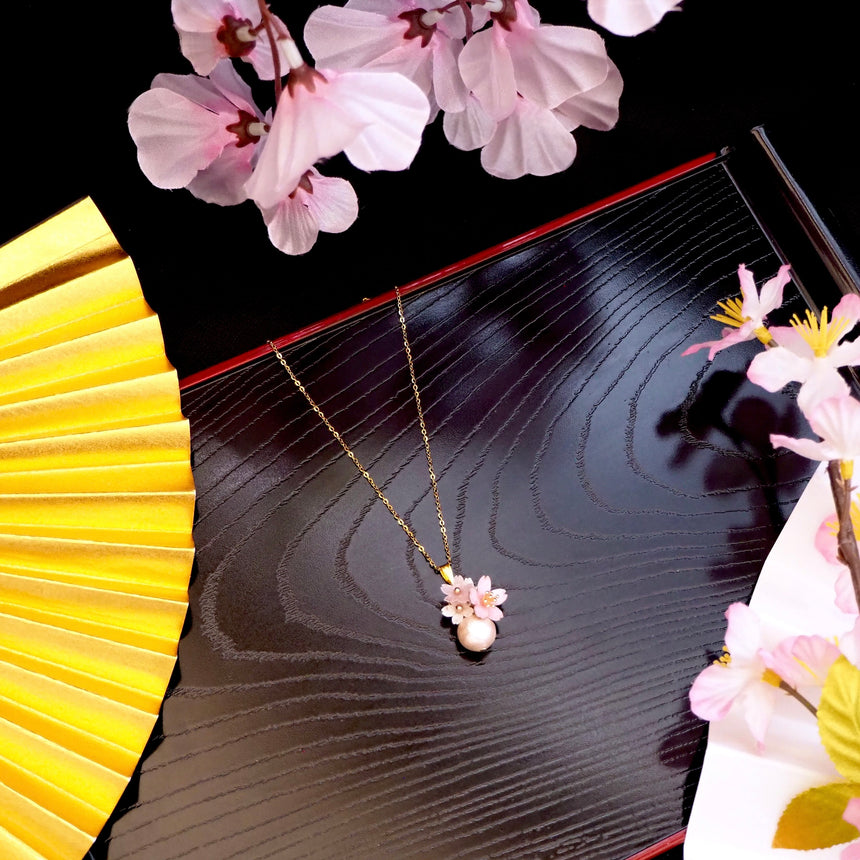 ひらく福 「桜」Fuku-sakura 満開の桜 桜アクセサリー ペア