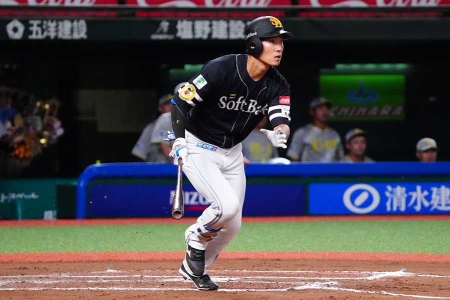 不安を抱き、流した涙…上林誠知の壮絶な1年 シーズン中に見た「戦力外