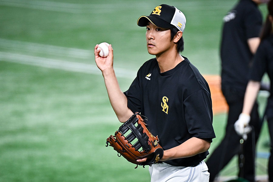 柳町達に滲む決意「思い切り発散する」 今季初1軍…胸に秘める王会長の