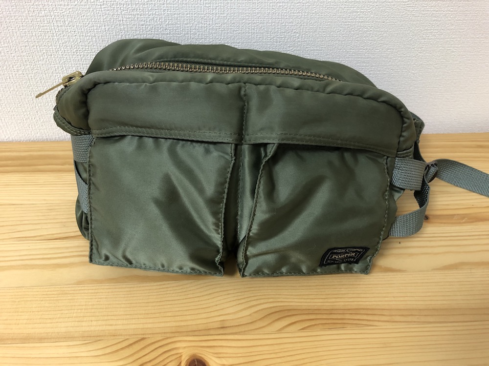 PORTERタンカーのウエストバッグは大容量で普段や旅行に最適でおすすめ