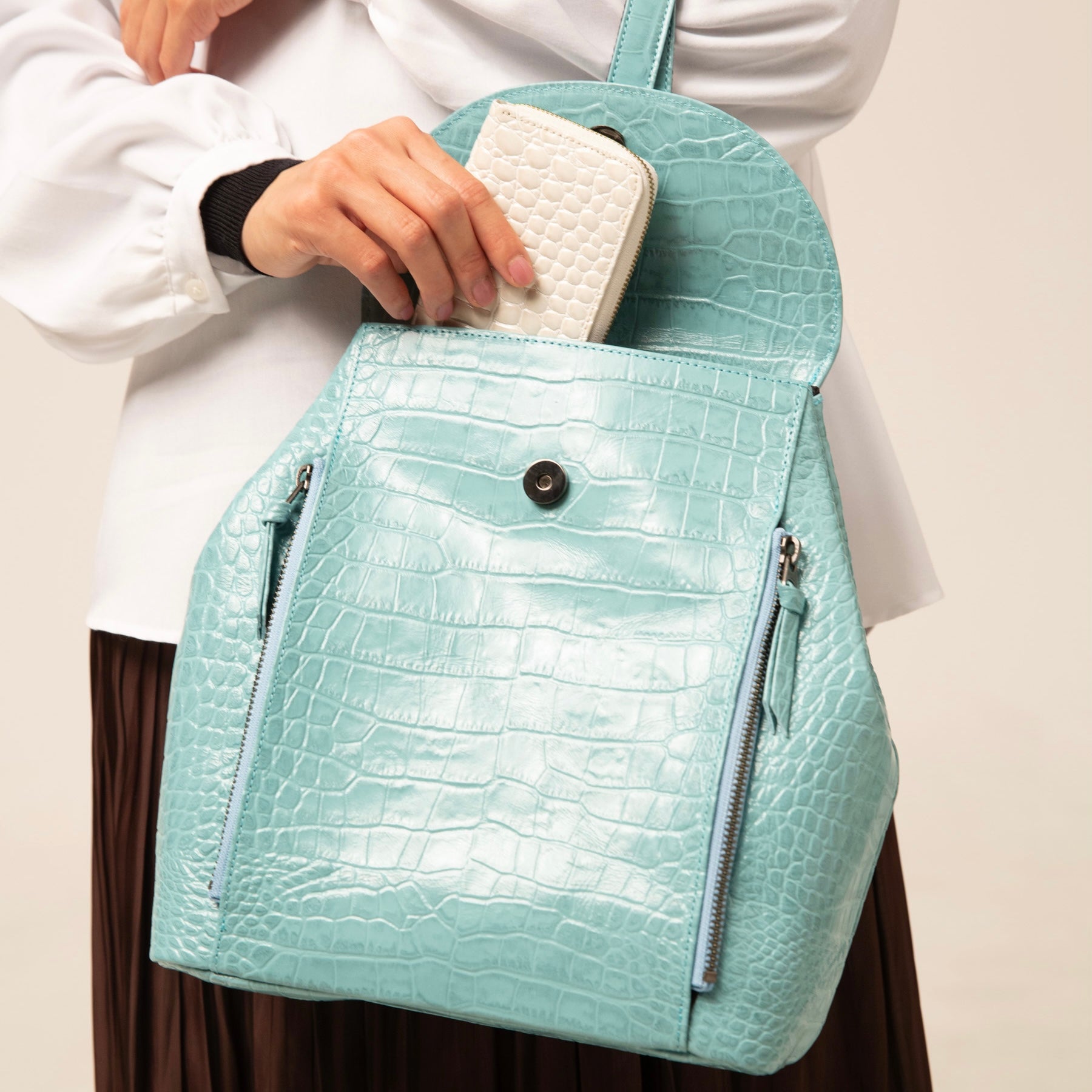 ミニバックパック ブラック ｜ 鎌倉のバッグ 鎌倉高野オンラインブティック