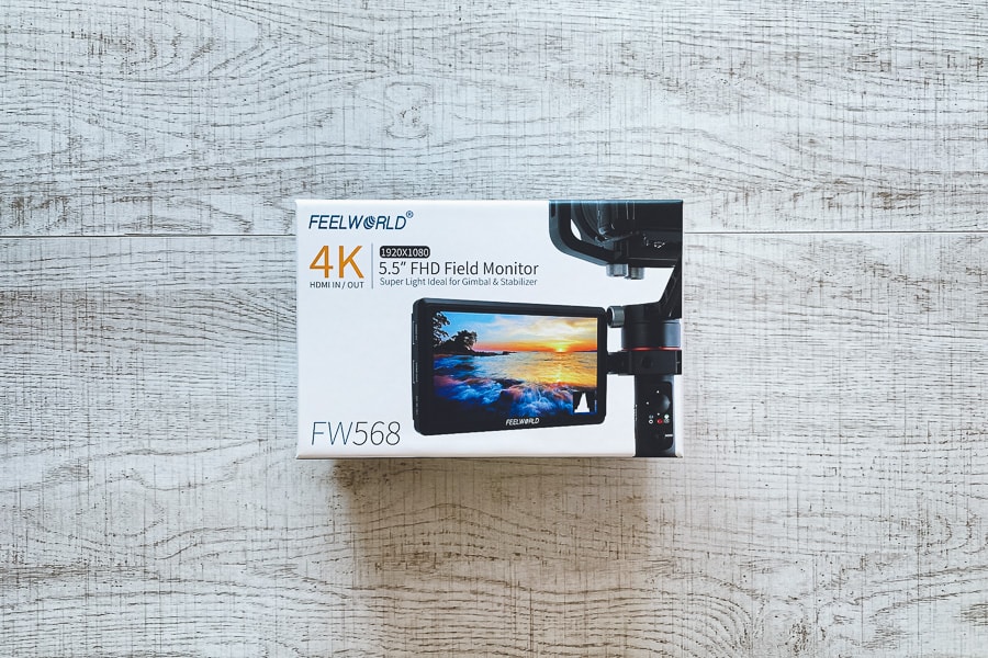 FEELWORLD FW568 5.5インチモニターを動画撮影と夜景写真のために購入