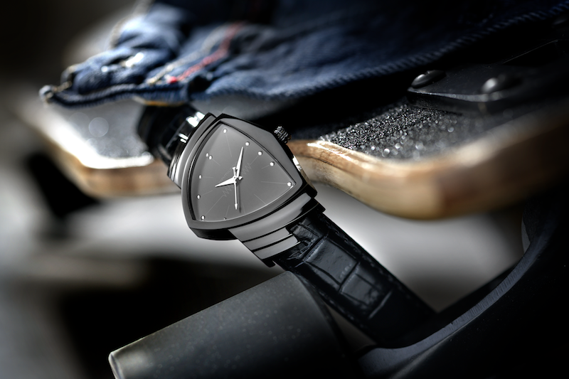 ベンチュラ初のブラック ベンチュラフルブラック H24401731 ハミルトン