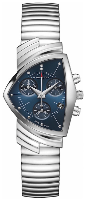 ベンチュラクロノ Elvis BLUE H24432141 ハミルトン専門店ランドホー