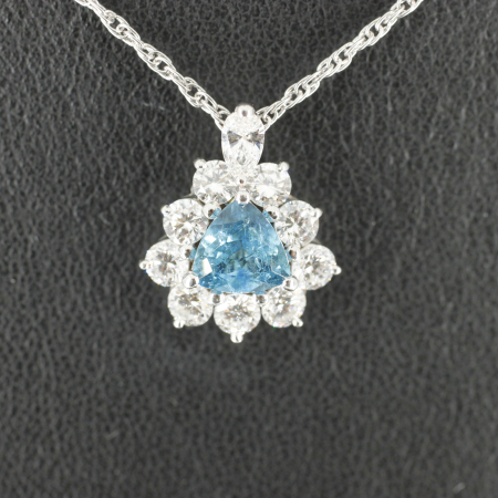 パライバトルマリン0.80ct ダイヤ1.10ct | 販売情報 - 高山質店