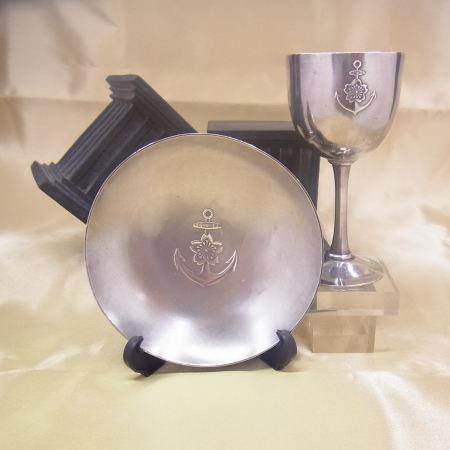 純銀 銀杯 海軍検定褒賞 | 販売情報 - 高山質店
