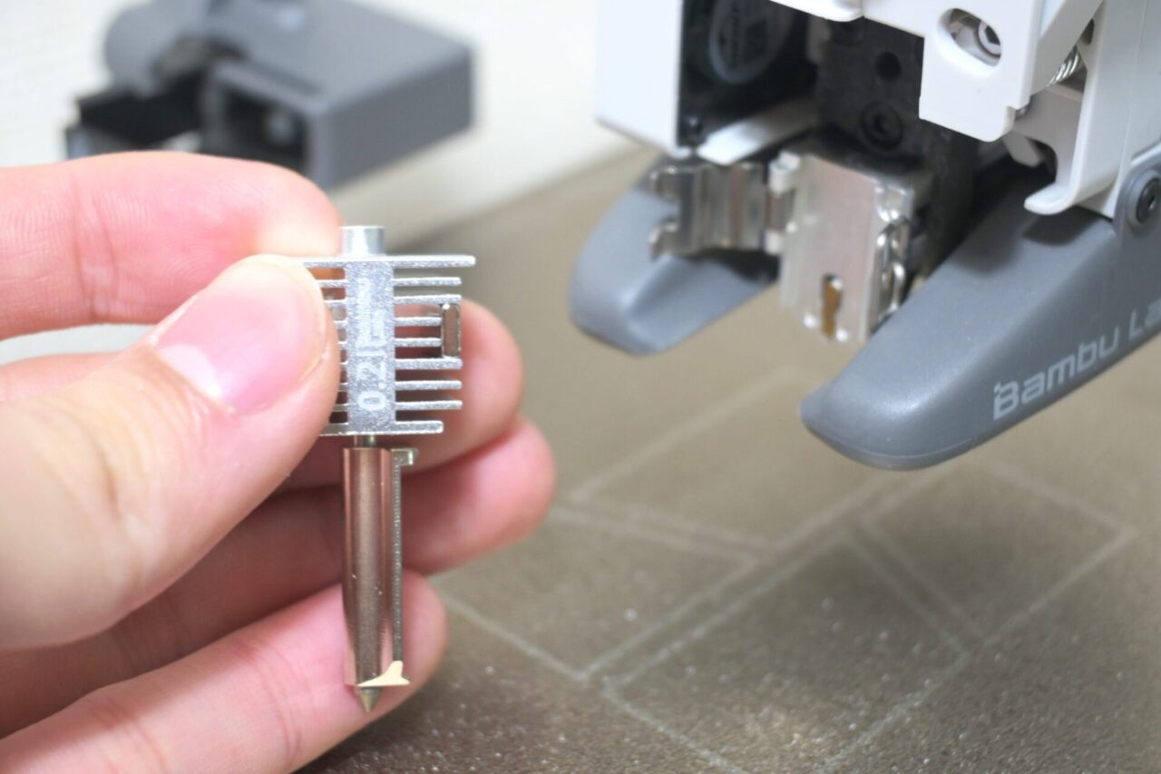 Bambu Lab A1 Mini〈ノズル交換方法編〉器具不要で簡単！しかし本体