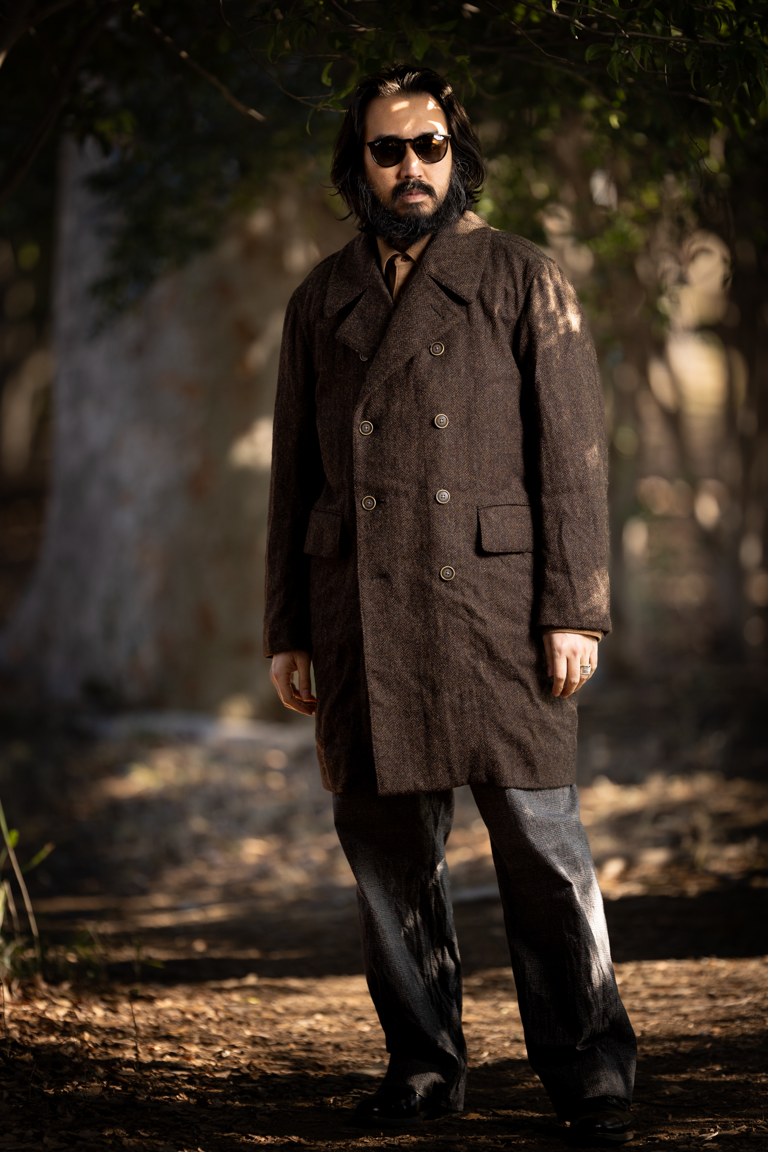 TWEED FARMERS ULSTER COAT – TAKE&SONS