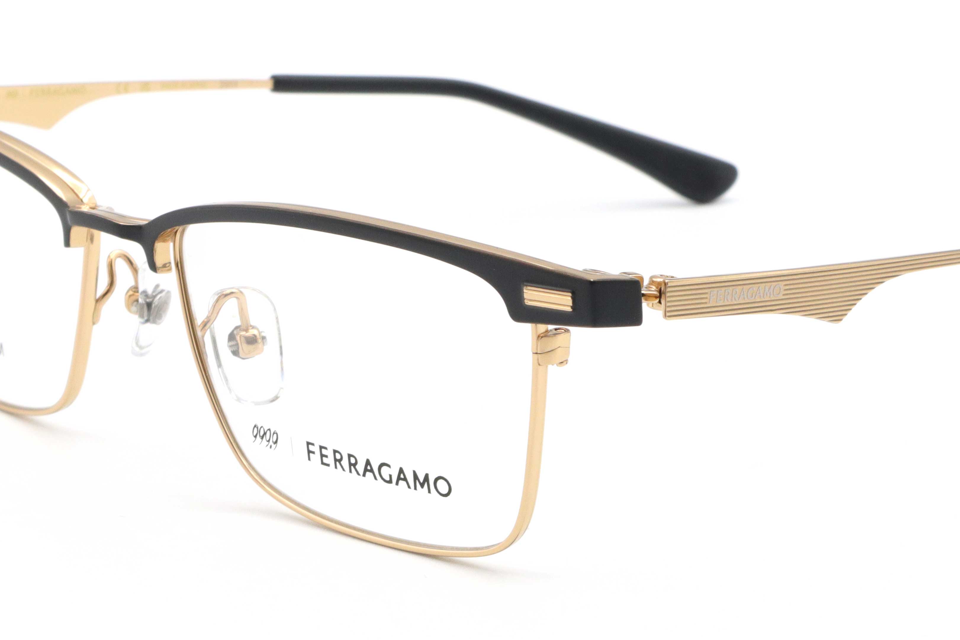 999.9×FERRAGAMO(フォーナインズ・フェラガモ) SF 9010-017ブラック