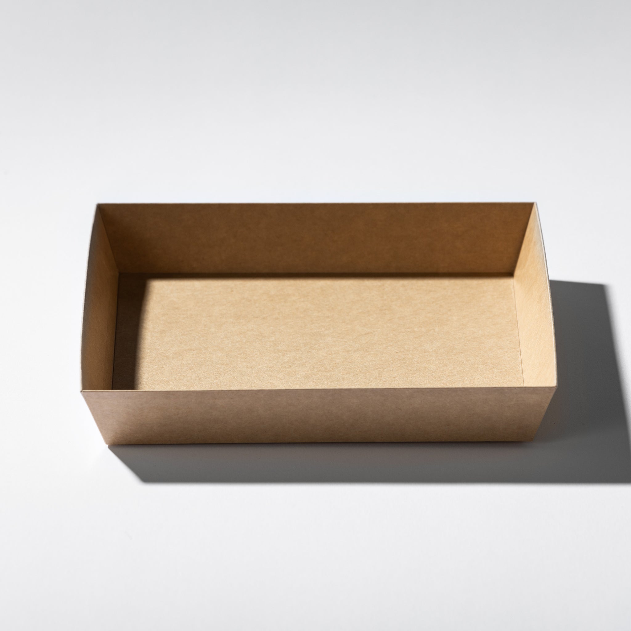 TAKE PACK】クラフトトレイ ロータイプ長方形 XL