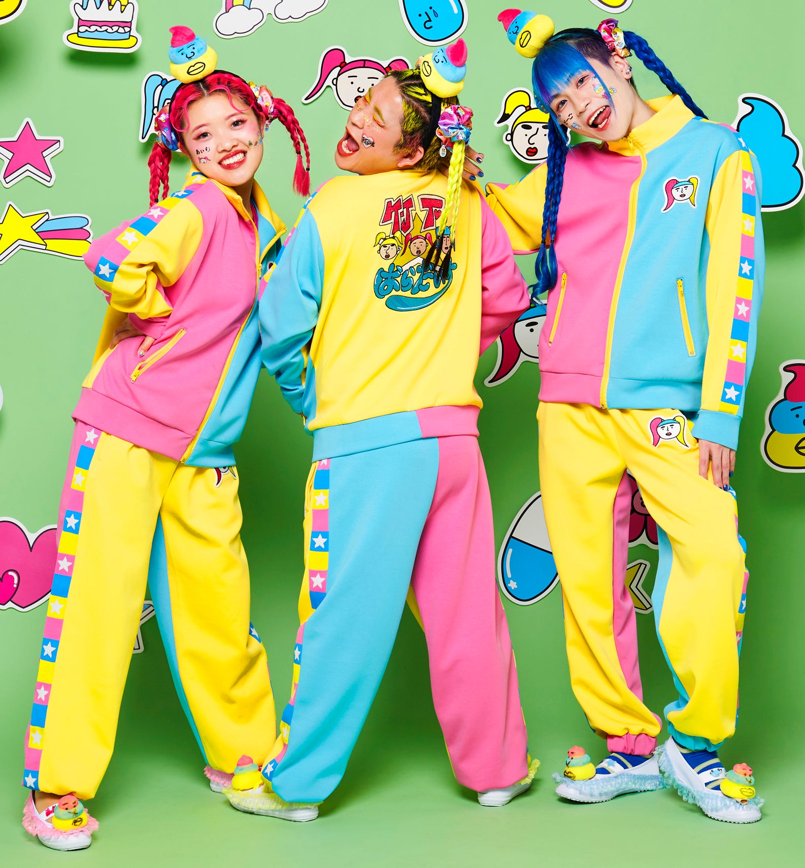 竹ぱらジャージ（セットアップ） – 竹下☆ぱらだいすofficialHP