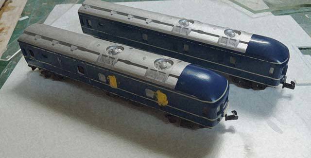 KATOの旧型カニ21をマニ20風にする その2（大汗）: 光山市交通局の