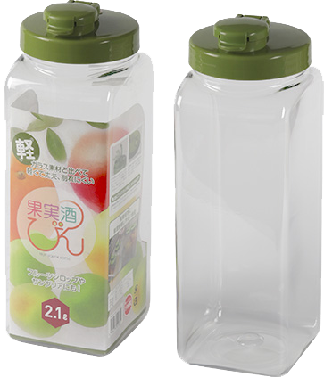 果実酒びん S型 2.1L スリム | FRESHLOK by TAKEYA