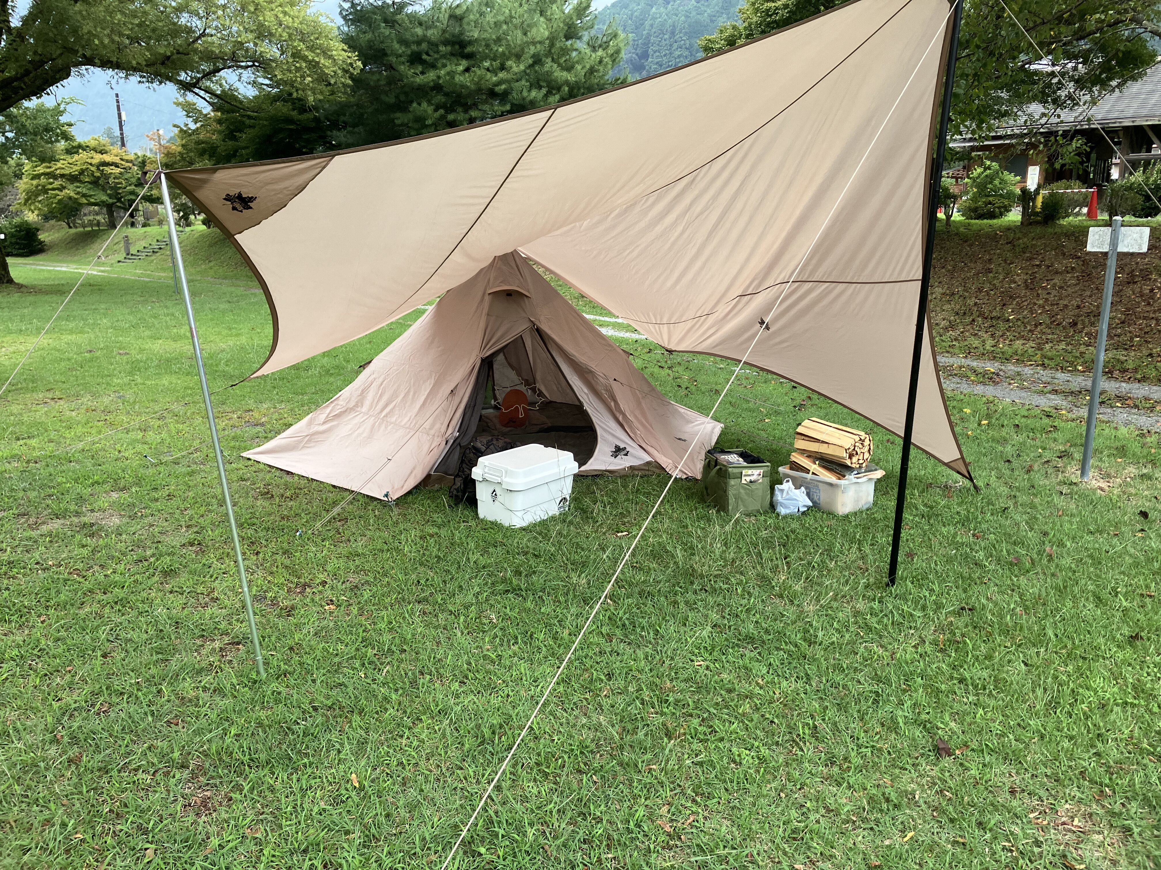 Tepee 350-BB タープ Tradcanvas &