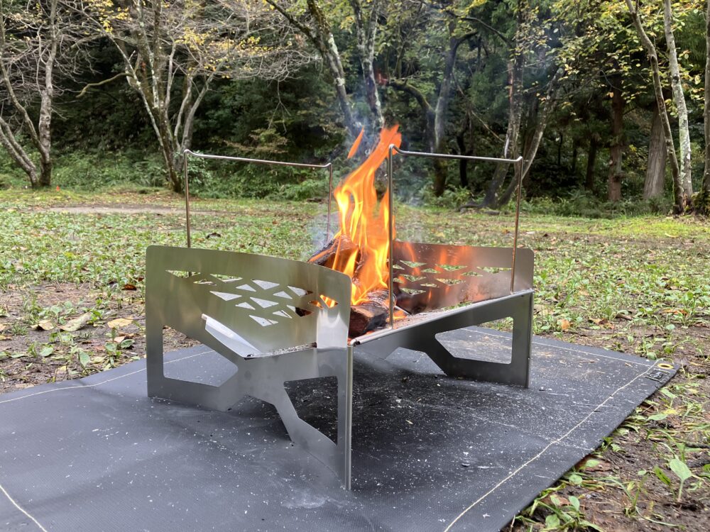 TOKYO CRAFTSマクライトをレビュー！軽くて使いやすいと評判の焚き火台