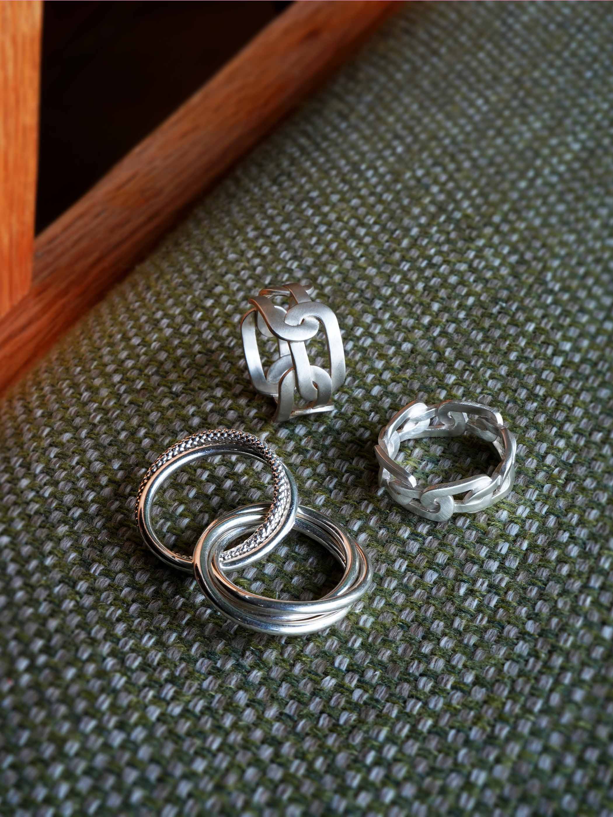 CIRCLE / Ring / Five / All SV & TYING