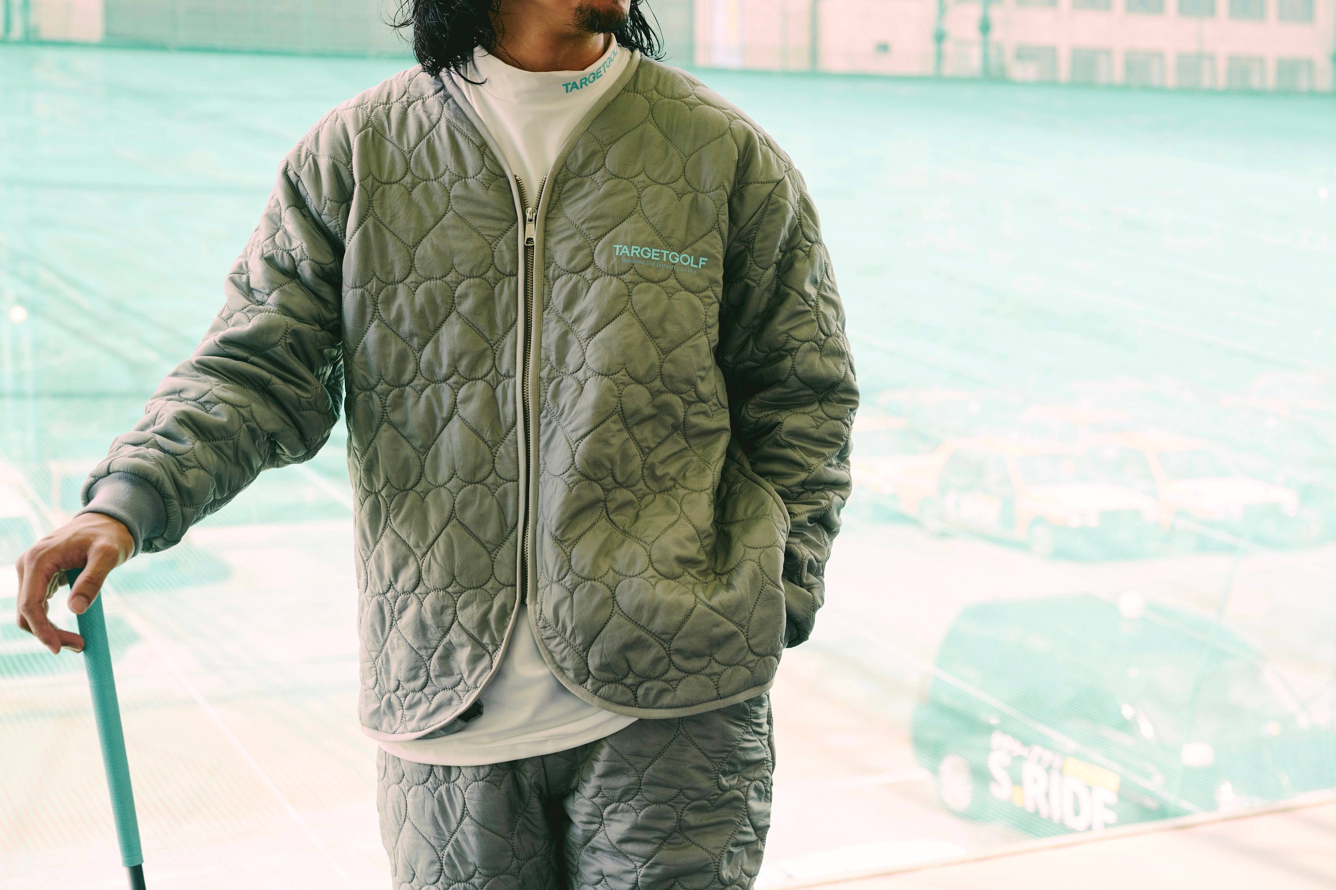 HEART QUILTING JACKET/MEN – targetgolf-shop