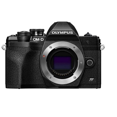 OM SYSTEM OM-D E-M10 Mark IV Black Mirrorless Camera with 14-42mm