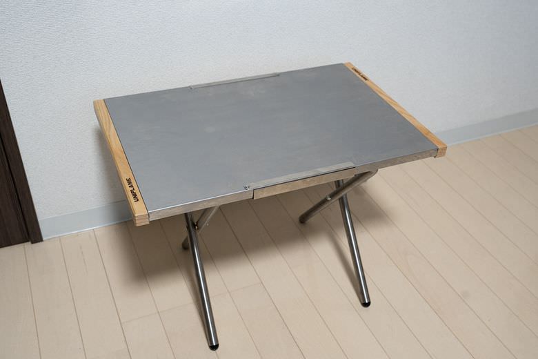 ユニフレームの焚き火テーブルをマットブラックに塗装してみた