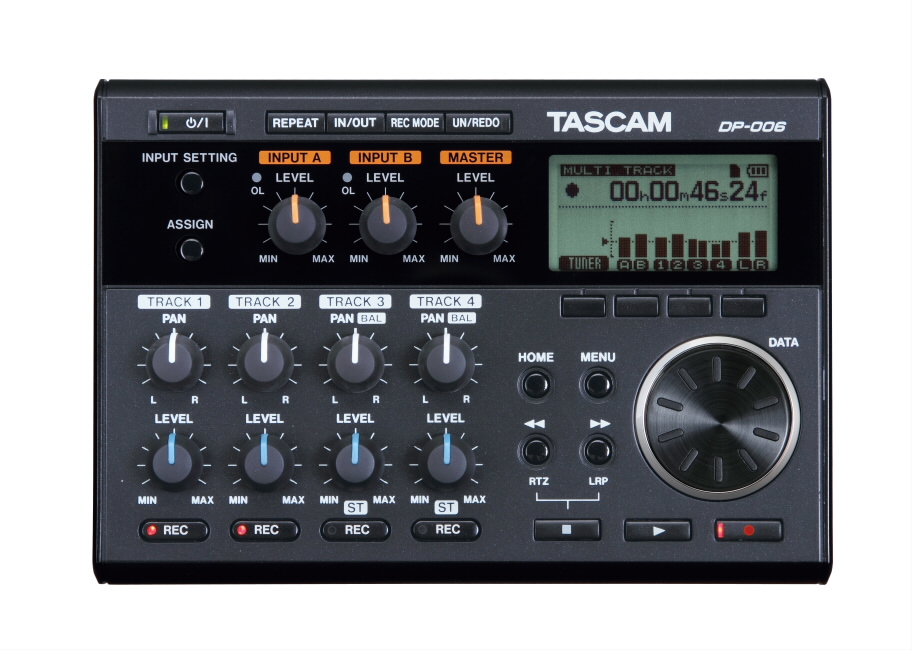 DP-006 | 6-track Digital Pocketstudio | TASCAM - United States